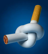 Acupuncture protects the lungs from damage due to cigarettes. 