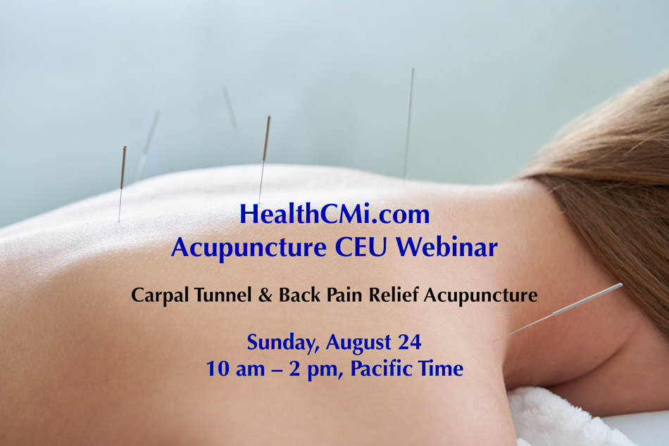 acupuncture webinar82425