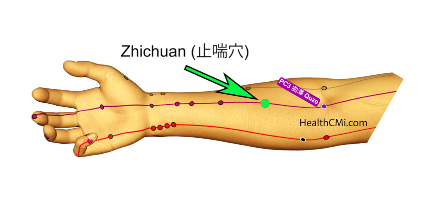 acupuncture ZhiChuan extra point