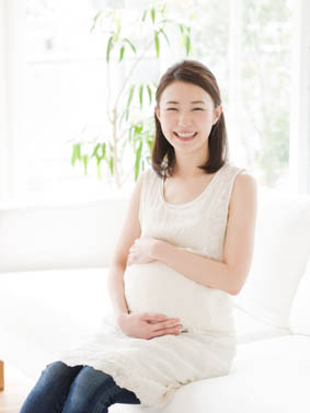 Pregnancy is increased with CV6 (Qihai), CV4 (Guanyuan), and other points. 