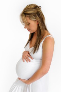 Image of a pregnant women. 